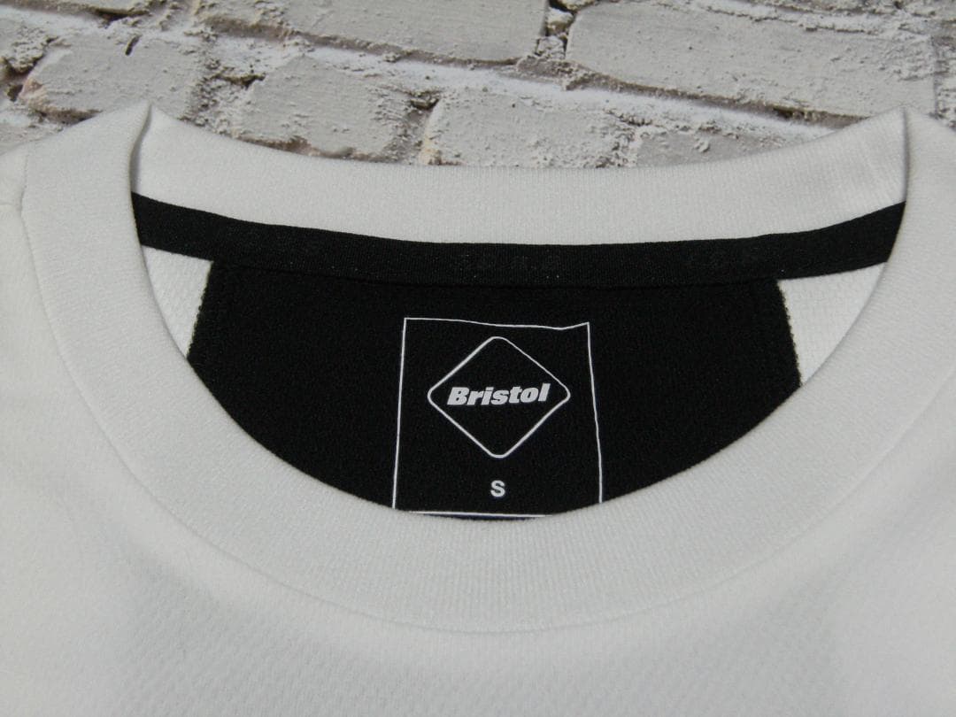 FCRB L/S TEAM PRACTICE TOP S 白 ロンTブリストル