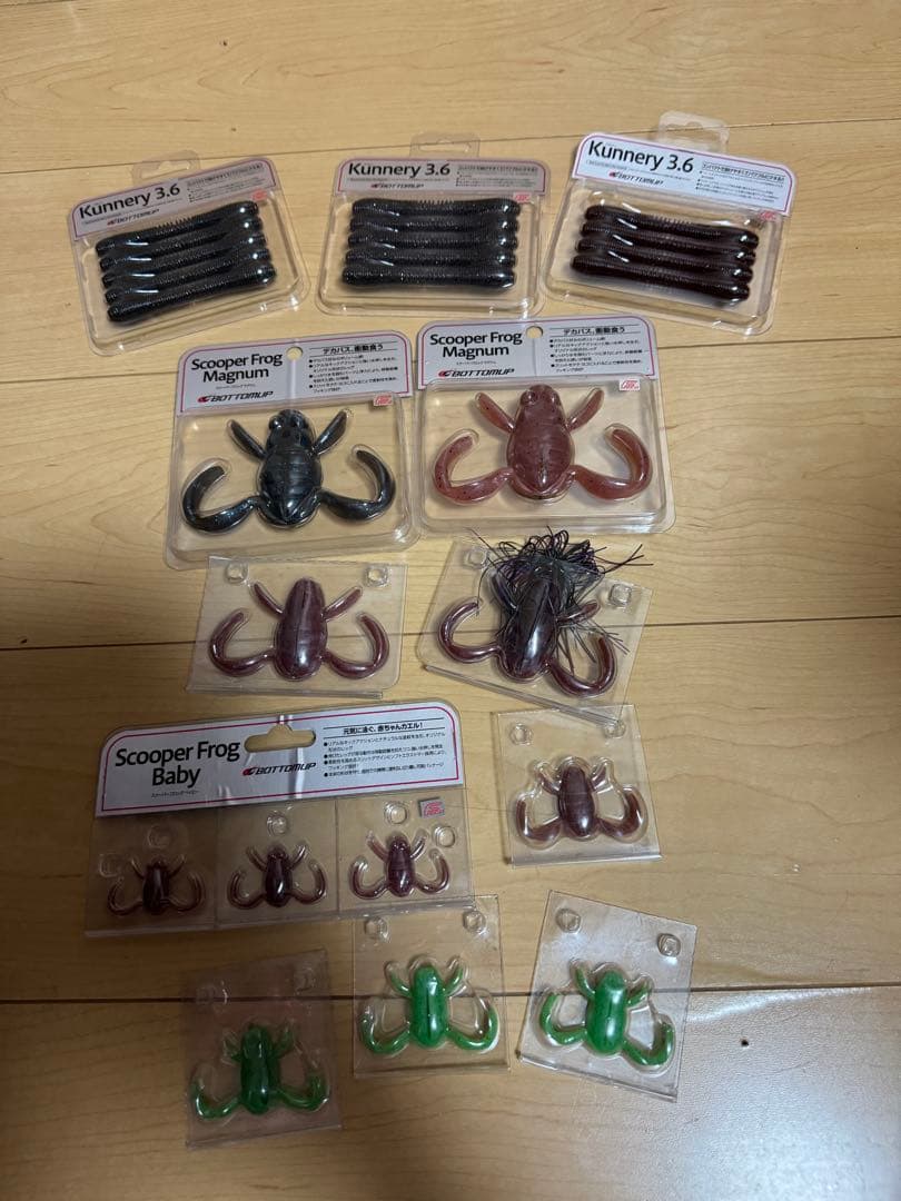 バス釣り引退セット ワームセット 150点以上