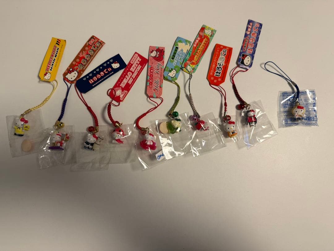 ハローキティ　キーホルダー　根付け　まとめ売り