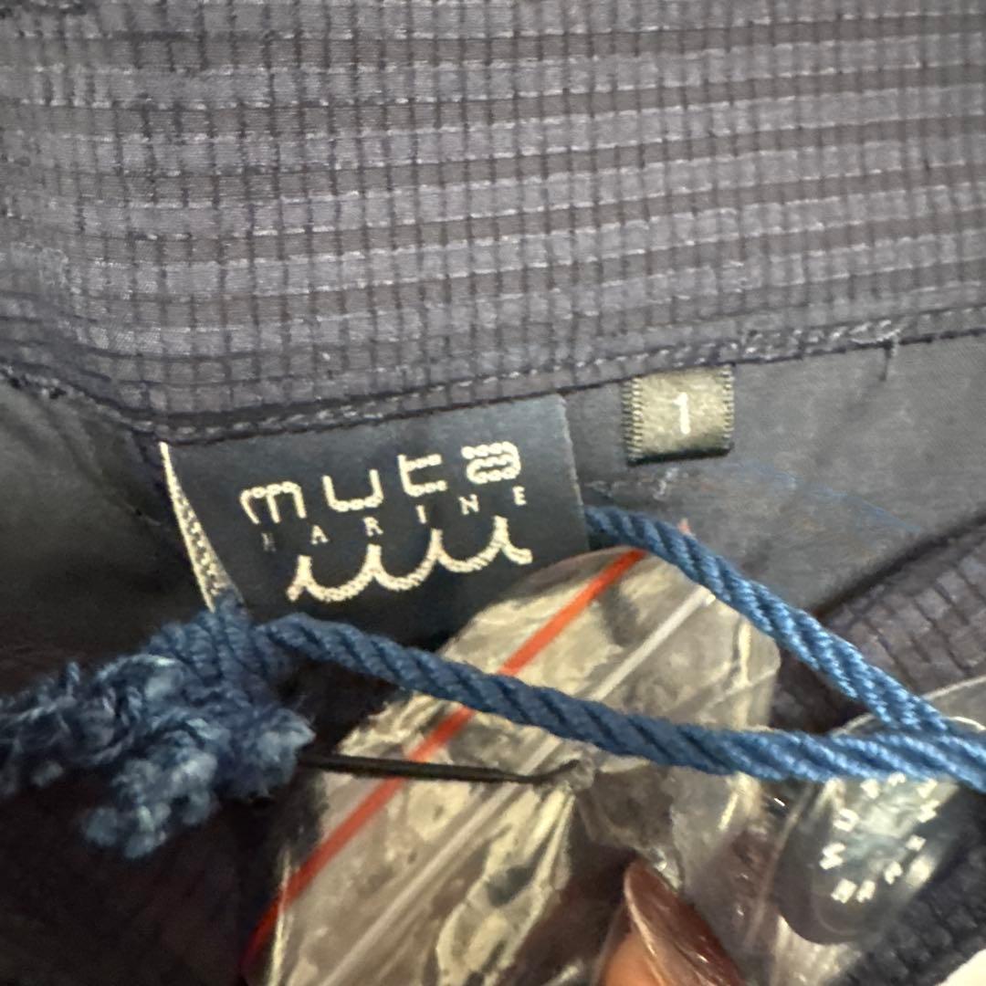 ムータマリン　レディース　パンツ　ネイビー　新品タグ付き　定価28600