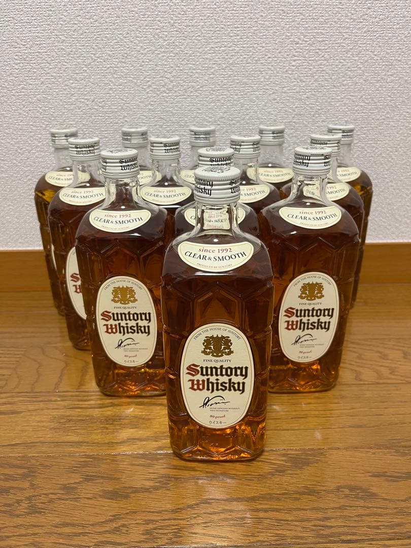 【週末特価・終売品】サントリーウイスキー 白角 700ml 13本