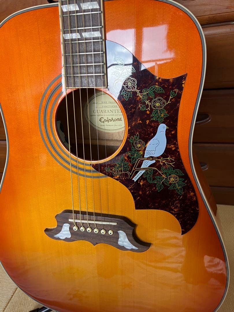 エピフォン Epiphone dove pro エレアコ　美品