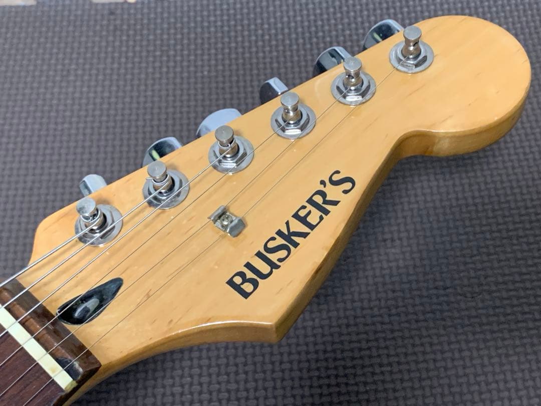 busker's バスカーズ ストラトキャスター ストラト ST 黒 ジャンク