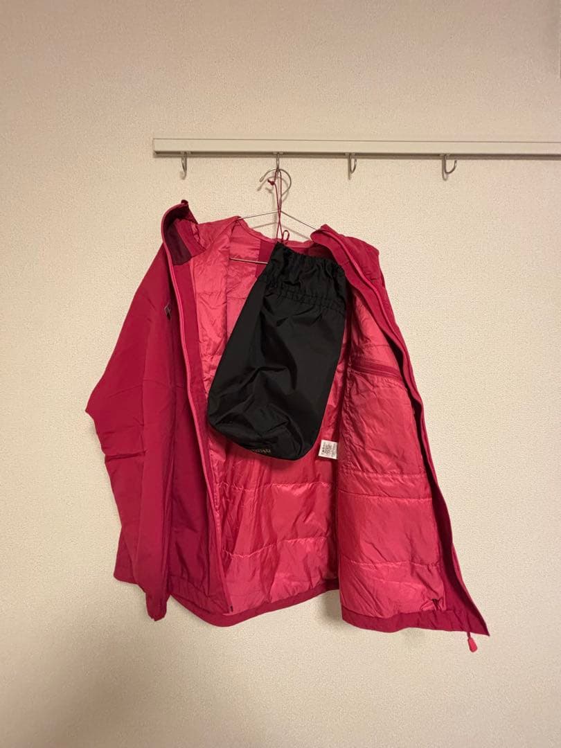 mont-bell パウダーステップパウダー　ピンク　赤