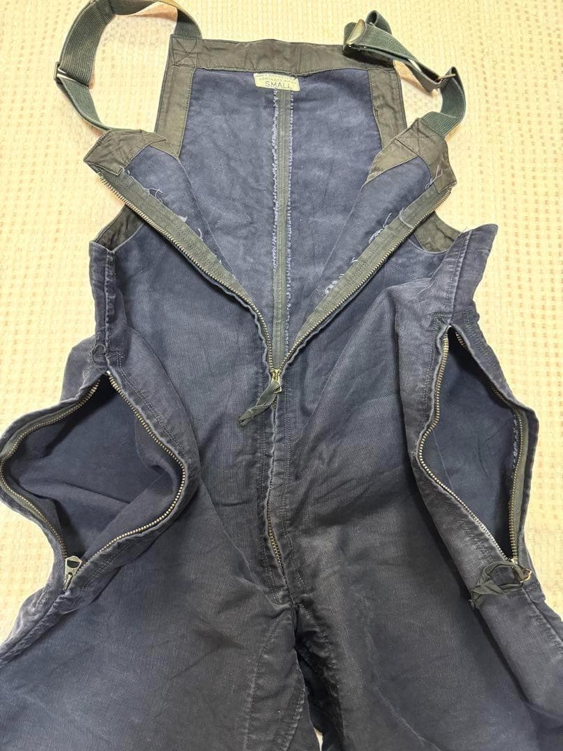 米軍 実物 USN デッキオーバーオール 最初期