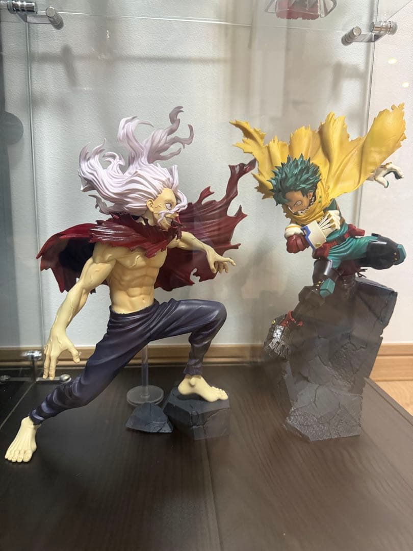 ヒロアカ一番くじ　MASTERLISE フィギュア 緑谷出久　死柄木弔