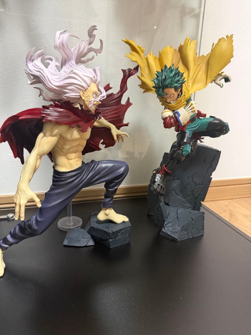 ヒロアカ一番くじ　MASTERLISE フィギュア 緑谷出久　死柄木弔