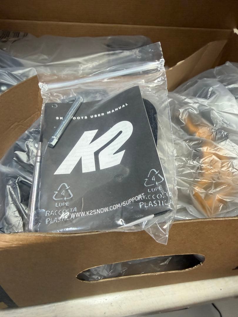 K2 BFC BOA 2026 スキーブーツ26.5cm (箱あり)新品未使用