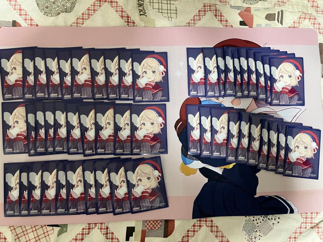 しぐれうい カードサプライ プレイマット スリーブ