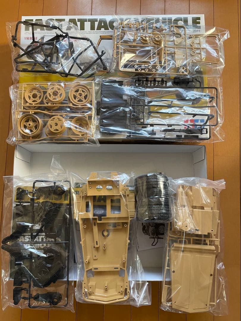 タミヤ1/10オフロードバギー　アタックバギー