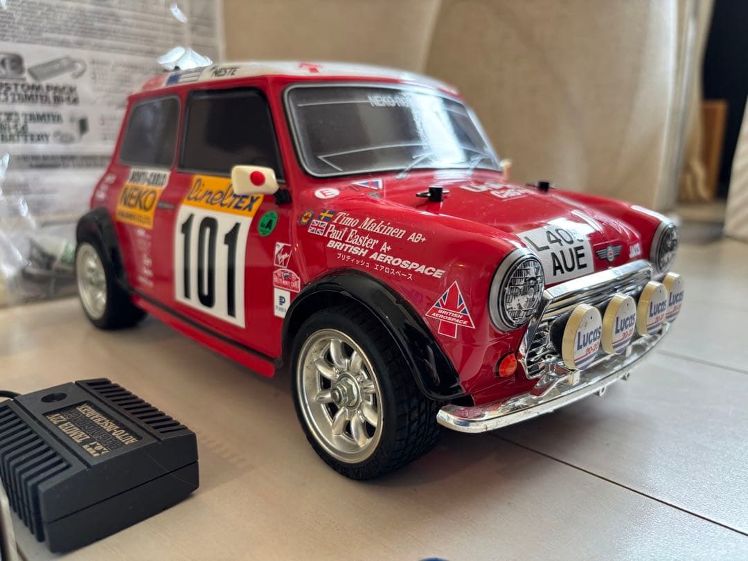 タミヤ ミニクーパー 94 モンテカルロ 1/10 XB エキスパートビルド