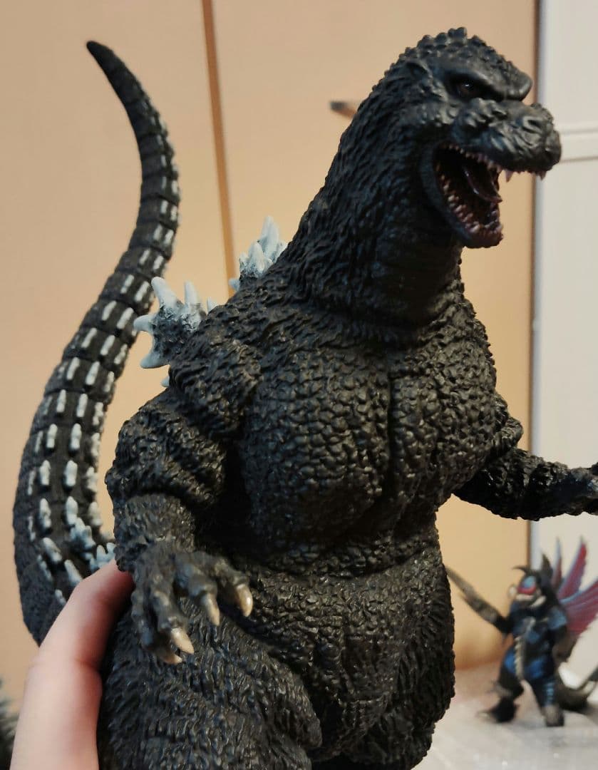 酒井ゆうじ造形コレクション　ゴジラ(1991)新宿バージョン　ソフビキット完成品